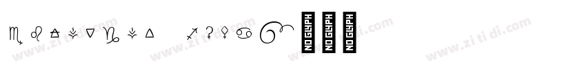 rochetha sign字体转换